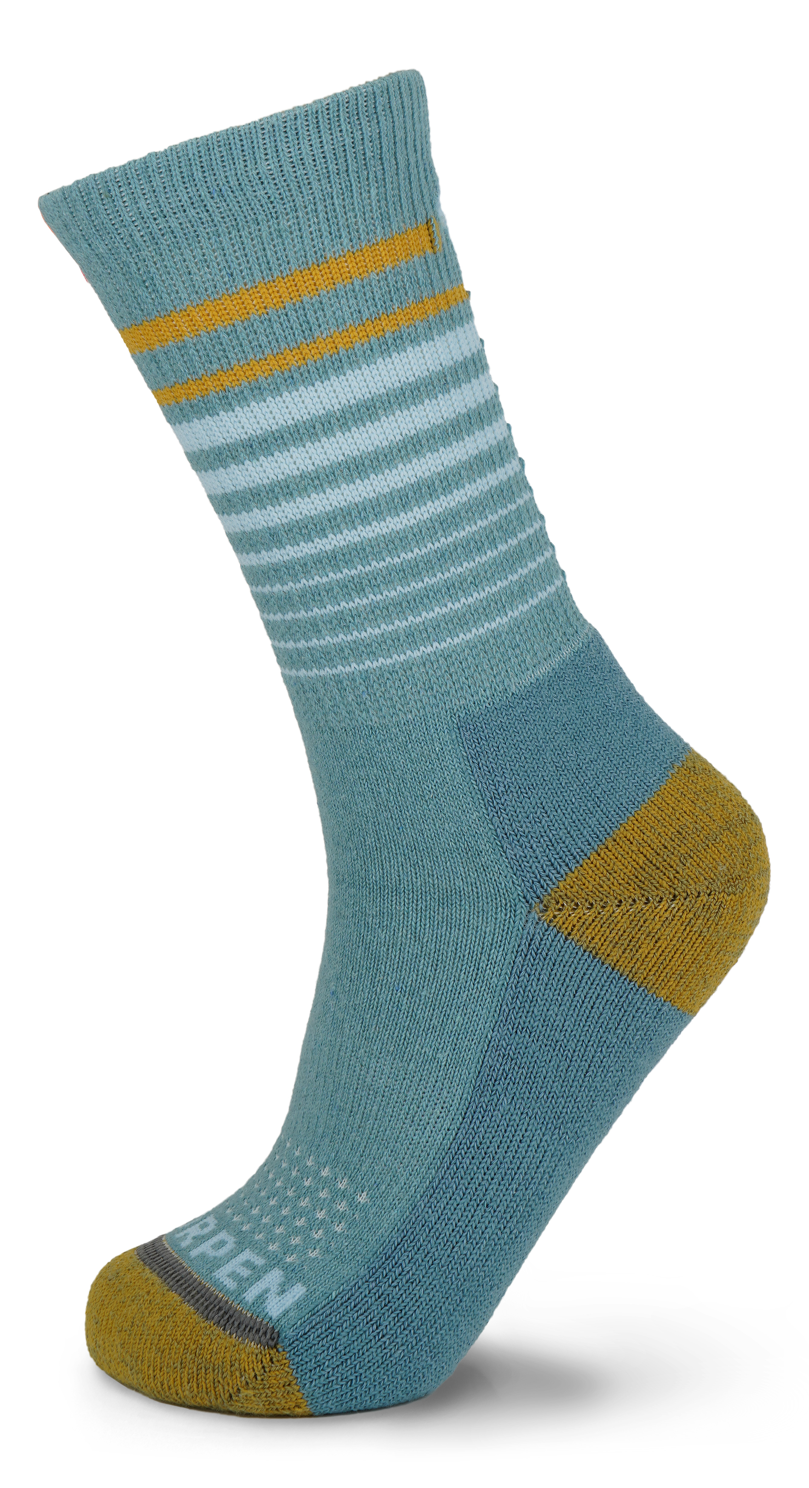 Image Lorpen MHMK Wool Hike Midweight Crew  Enfant BLEU FUMEE G